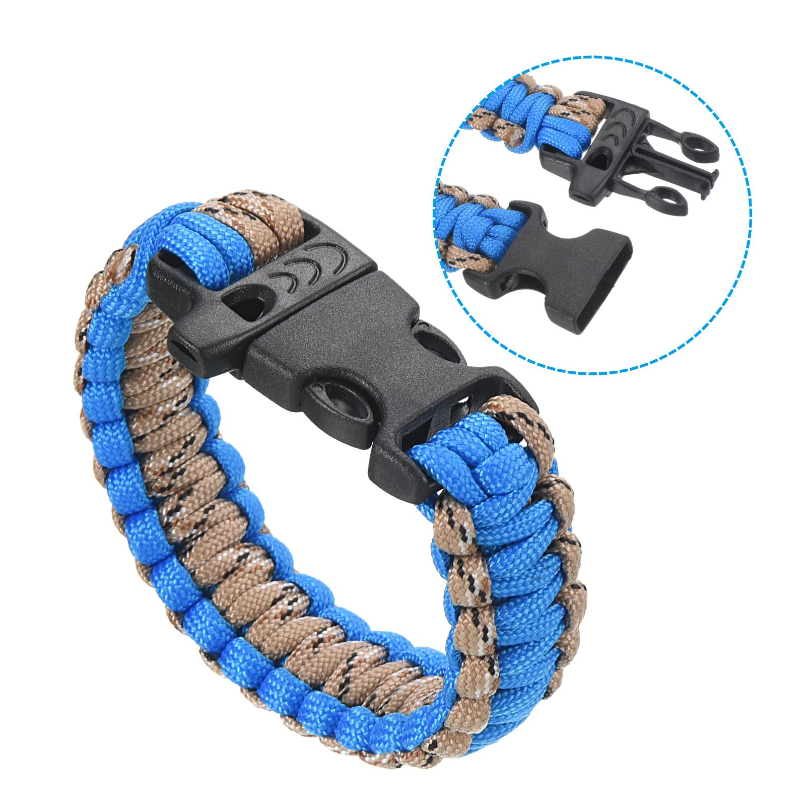 PATIKIL Survival Paracord Bracelets - Image 4