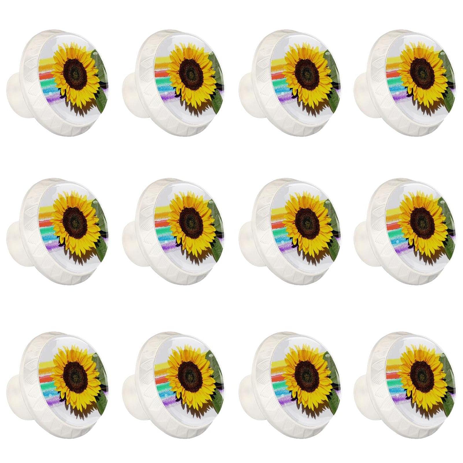 Boutons de cuisine tournesol pour transformer vos placards et tiroirs de buffet