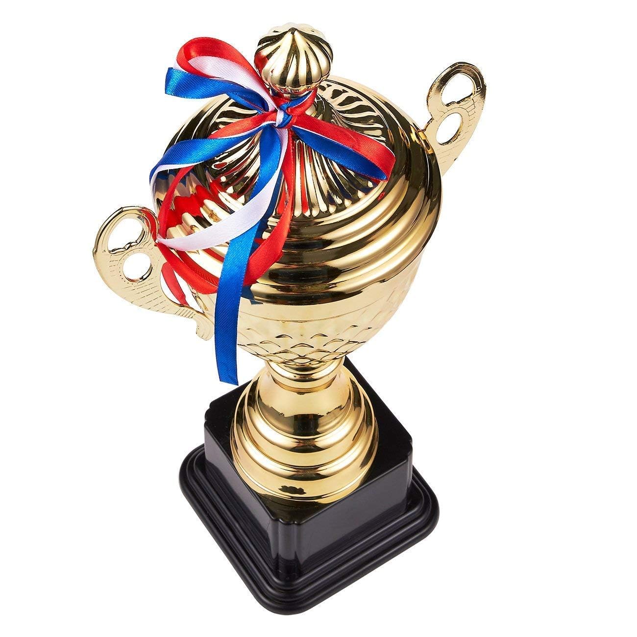 MSYU Trofeo Grande – Trofeo d'oro per tornei Sportivi, concorsi di premiazione, bomboniere, 35,5 x 17,8 x 9,4 cm, Altezza 35,5 cm