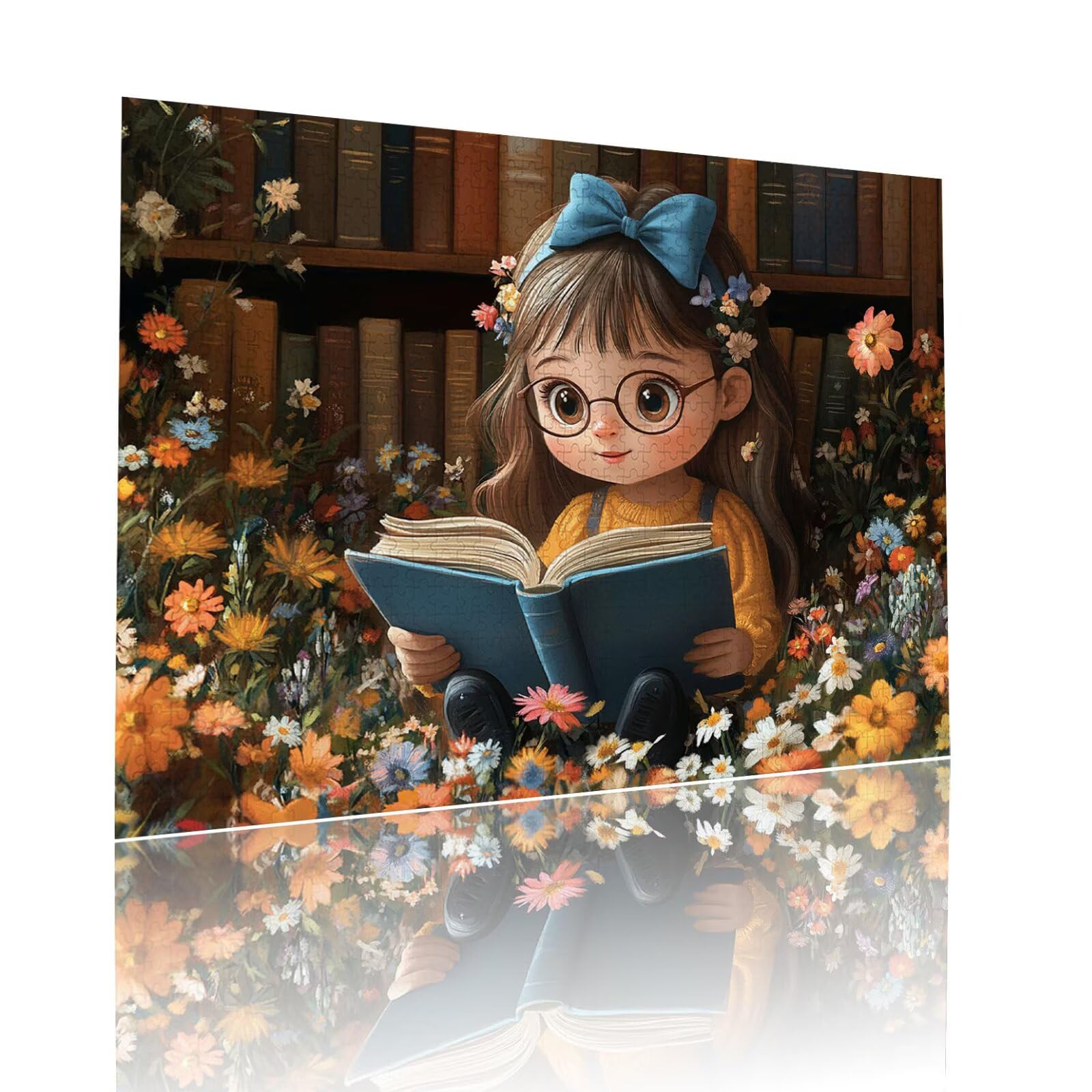 Puzzle Erwachsene 3000 Teile Mädchen Buch Educa Jigsaw für Kinder ab 8 Jahren Mädchen Jungen, Erwachsene Impossible Klassische Puzzles Schwer, Anspruchsvoll Spielspaß, Als Geschenke 81x122cm t-780