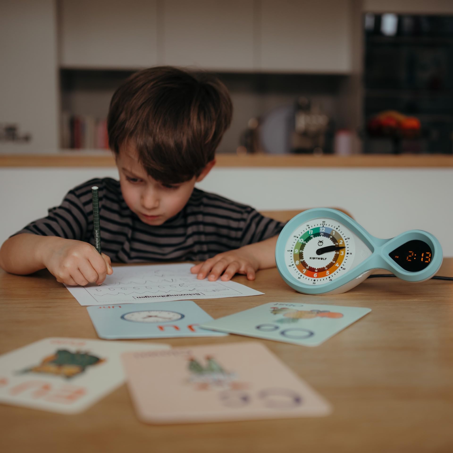 KIDYALARM Réveil éducatif Menthe
