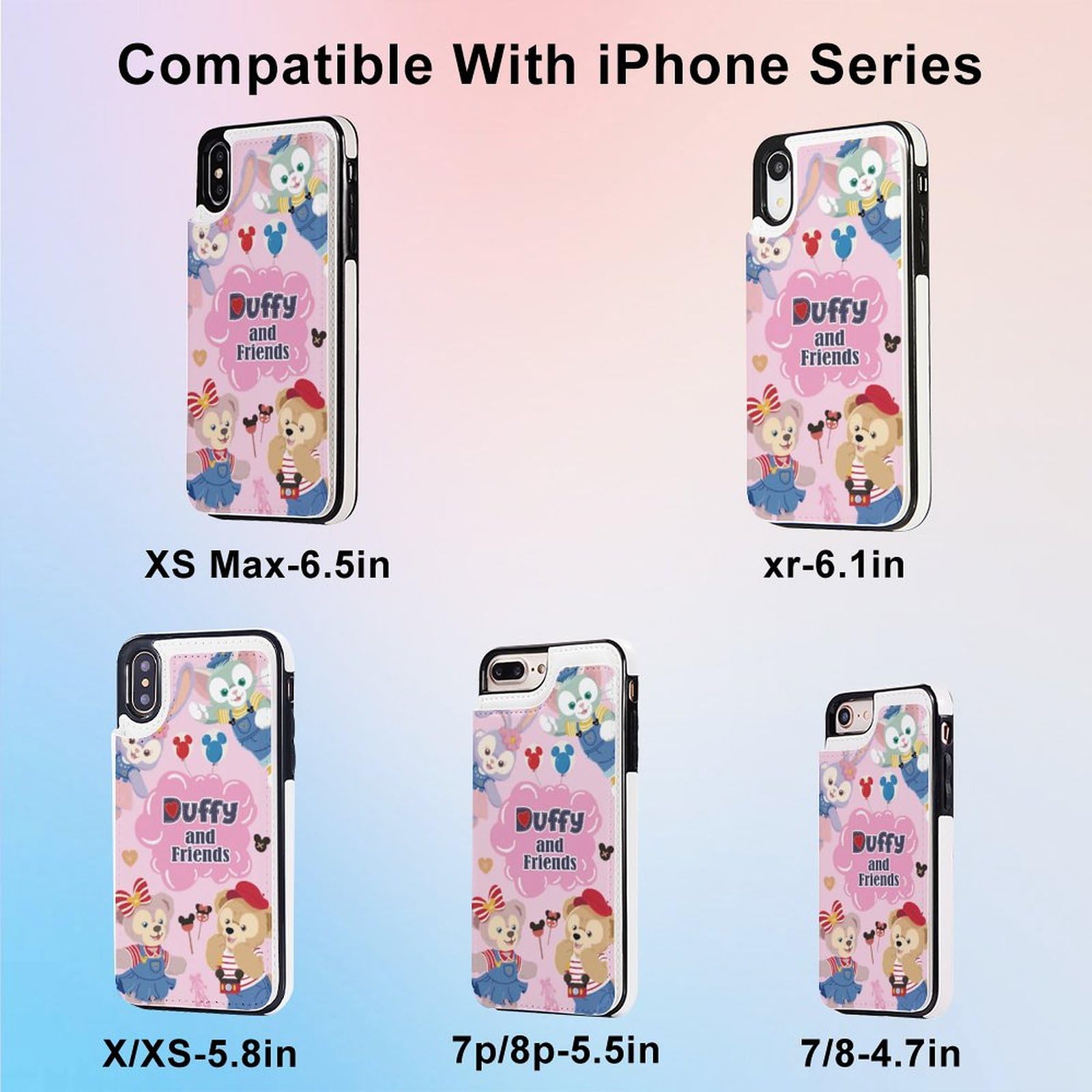 Amazon.co.jp: iPhone16 Plus 用 手帳型 ケース ダッフィーフレンズ