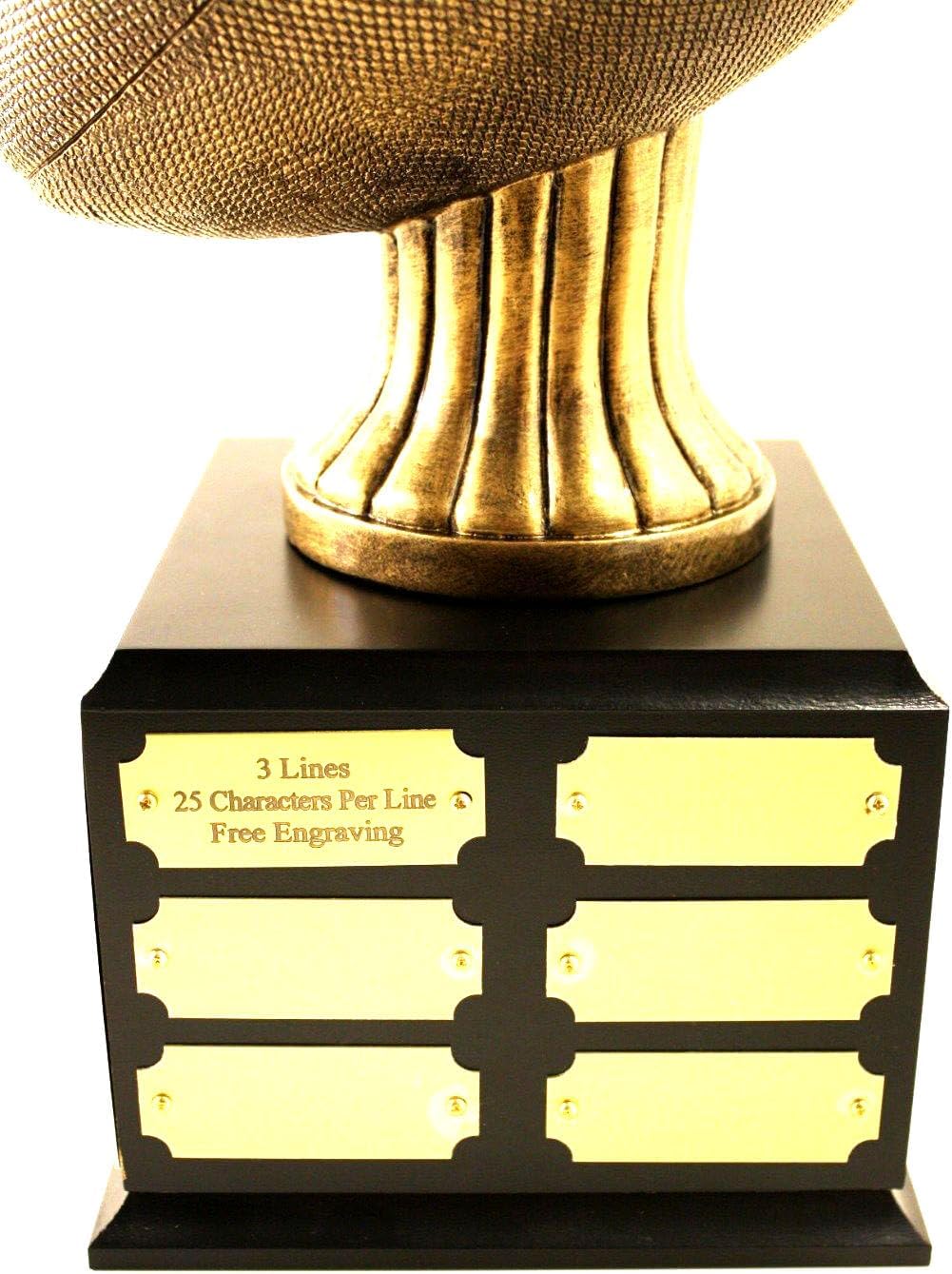 Fantasy Football Trophy League Champion 12 Winner Plates