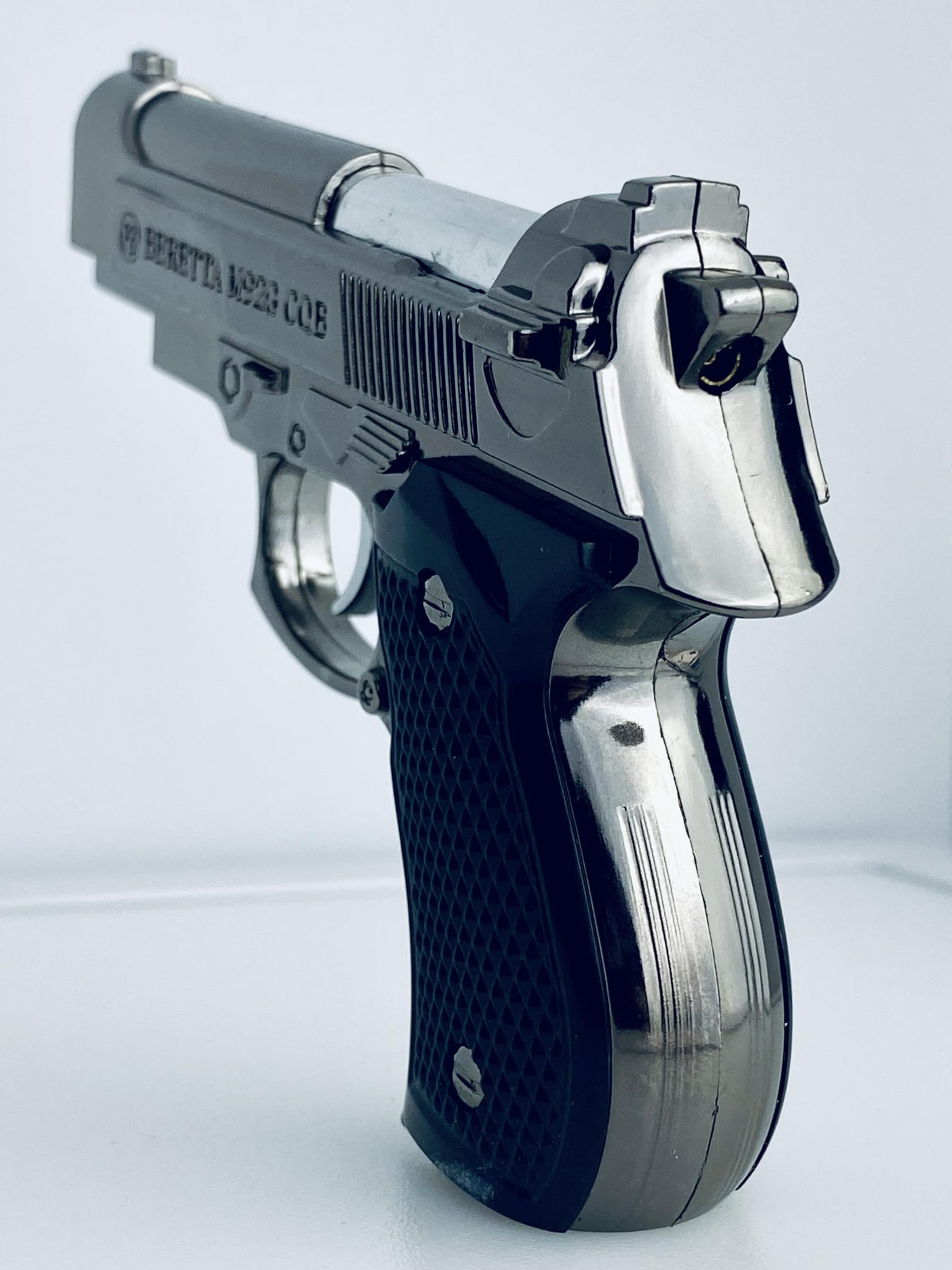 Amazon.co.jp: 拳銃型ハンドガン型ガスライターピストル型防風