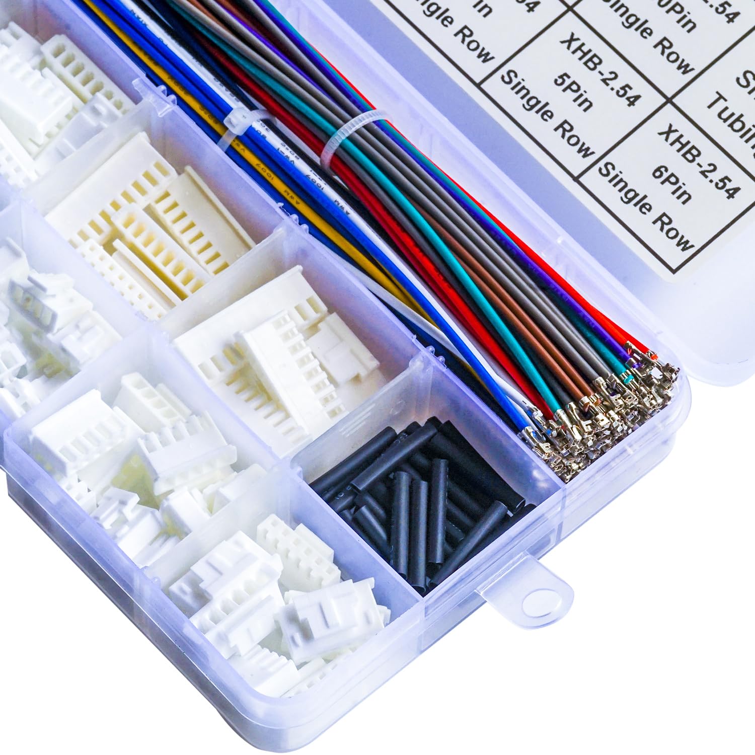 Amazon.com: Tcenofoxy JST Molex 2.54mm Cable Connector Assortment