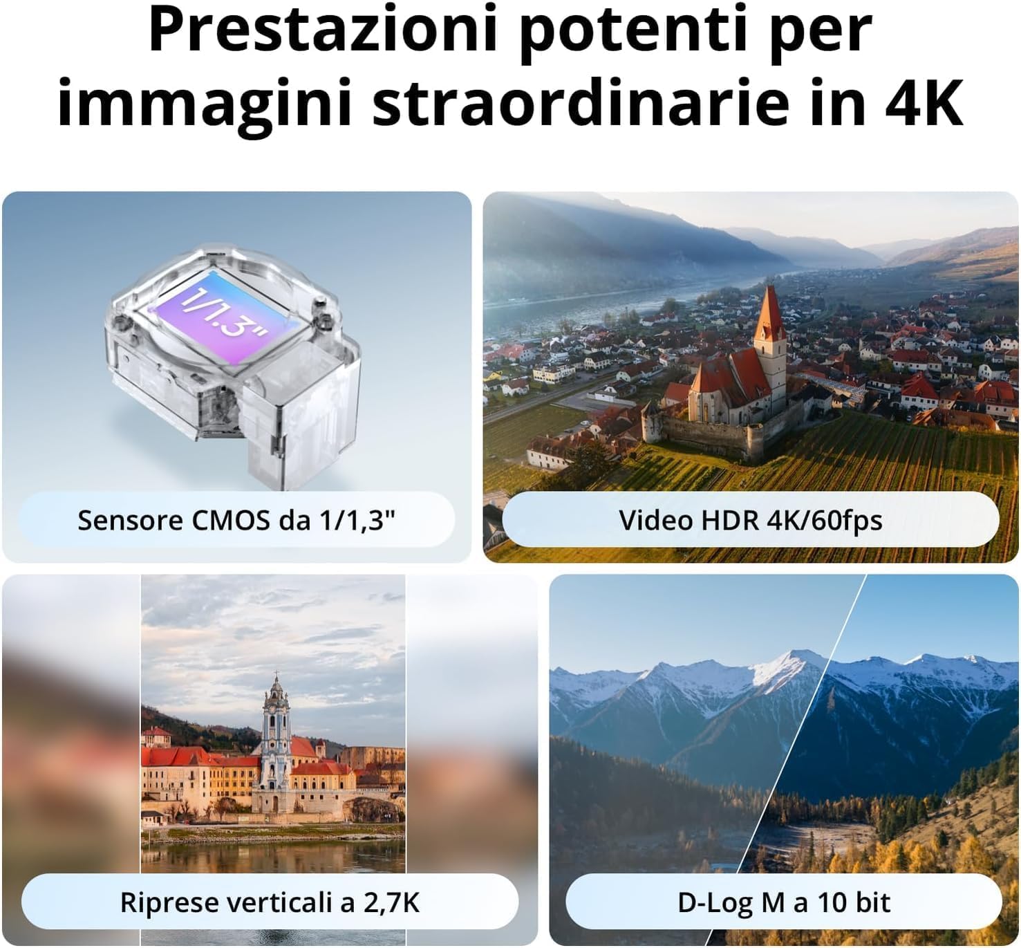 DJI Flip – Mini Drohne mit Kamera 4K Für Erwachsene, unter 249g, Follow-Me, 13 km HD-Übertragung, 31 Min Flugzeit, Handstart, Automatische Rückkehr, Kompakte Drohne mit Kamera Für Reise & Alltag