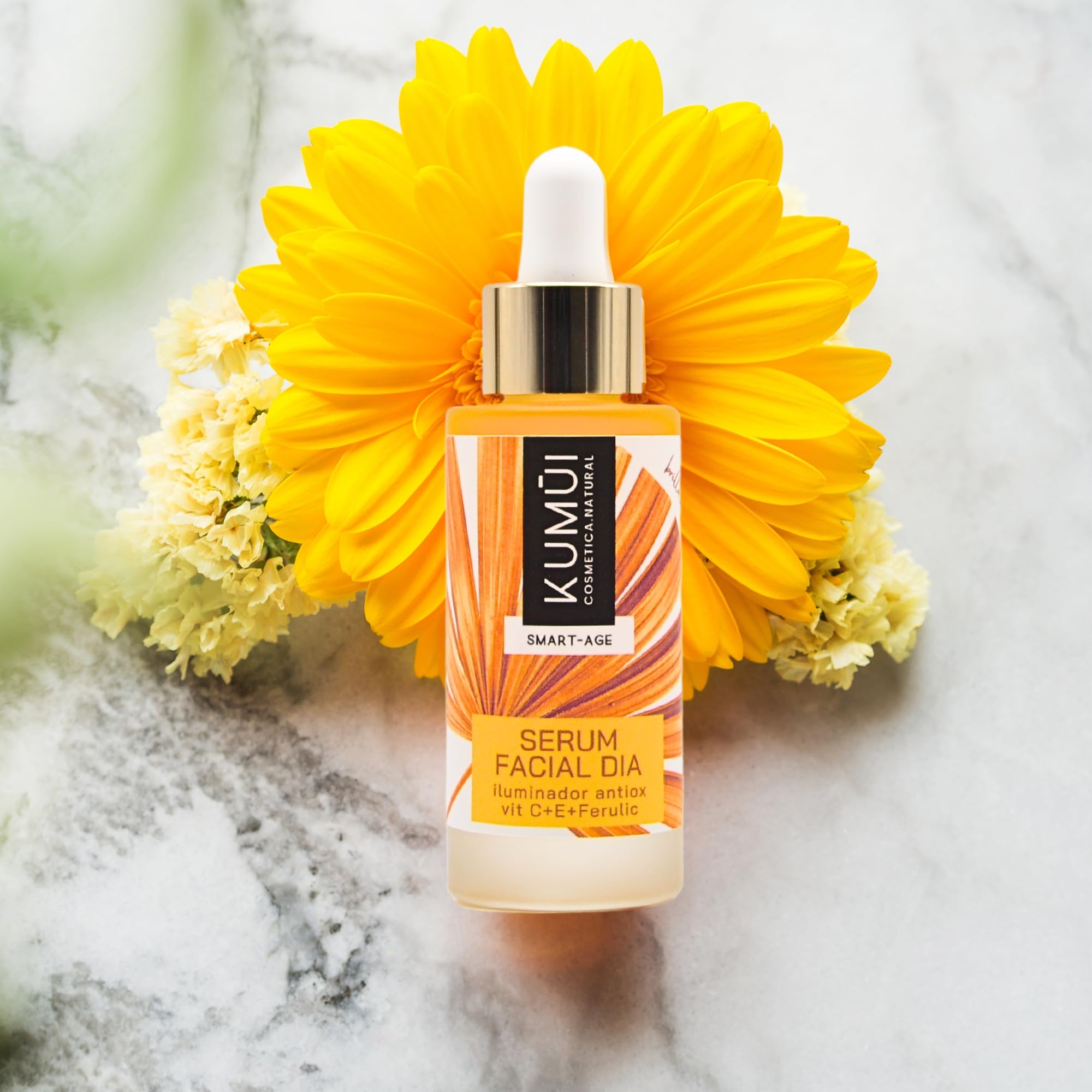 Serum iluminador BIO Vitamina C, E y Acido Ferulico - Antioxidante Natural: rayos UV, Luz Azul y Contaminación - Ideal como Aftersun Facial - Suero Antiarrugas y Manchas- PREMIO INTERNACIONAL - 30 ml