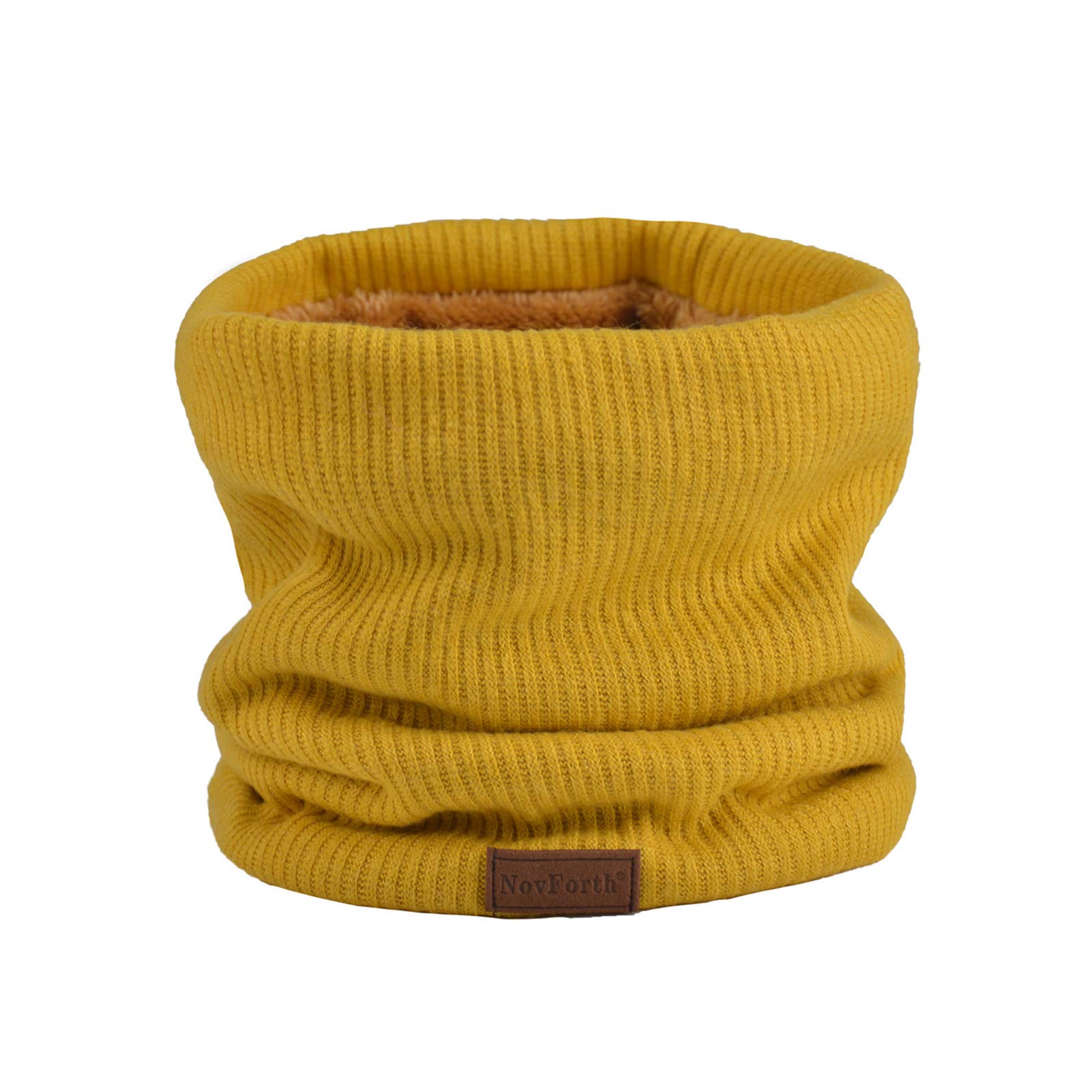 NovForth Winter Neck Warmer Men Ski, Neck Gaiter Face Scarf Women, Fleece Scarf for Men Gaiter Mask, Thick Windproof Scarves