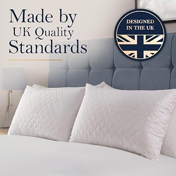 Pillows 2 Pack, Hotel Quality, Medium Firm, Side Sleeper