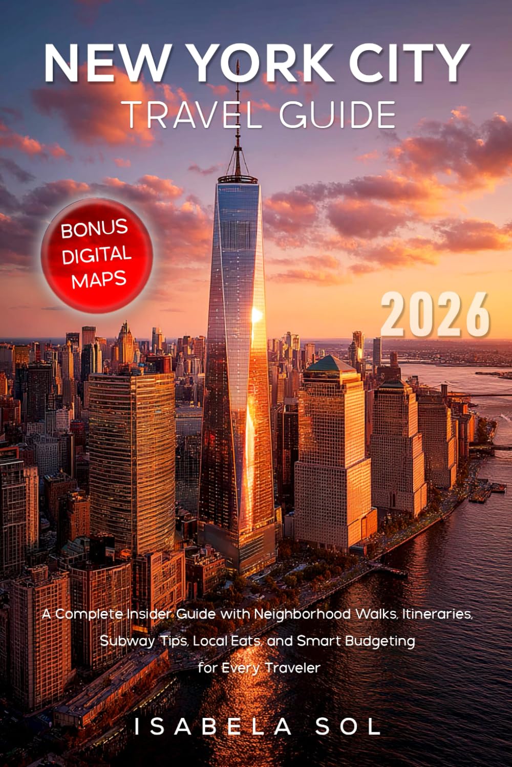 New York City Travel Guide 2026: A Complete Insider Guide with Neighborhood Walks, Itineraries, Subway Tips, Local Eats, and Smart Budgeting for Every Traveler (Travel Guide by Isabela Sol)