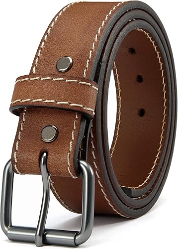 Cinturón de cuero para pistola para hombre, cinturón de transporte oculto de 1.5 pulgadas, resistente y duradero