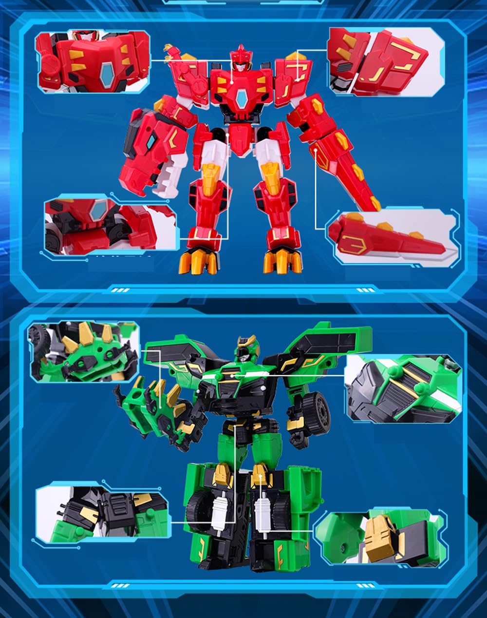 Amazon.co.jp: TROONZ 消防車EAKIメカ恐竜タンクトランス