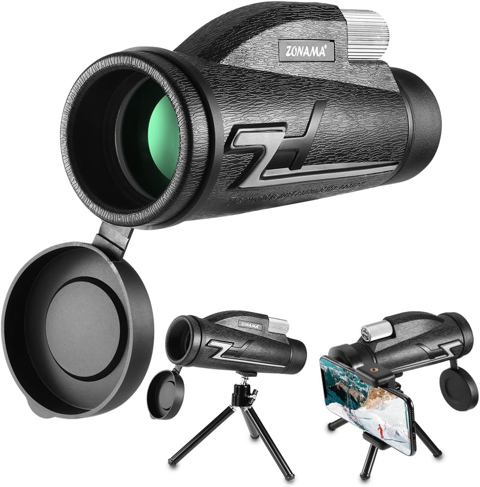 AIMECOR UDG0005 A Compact Monocular for Adults Kids, Monocular Telescope High Power 16 x 50 Prism Scope