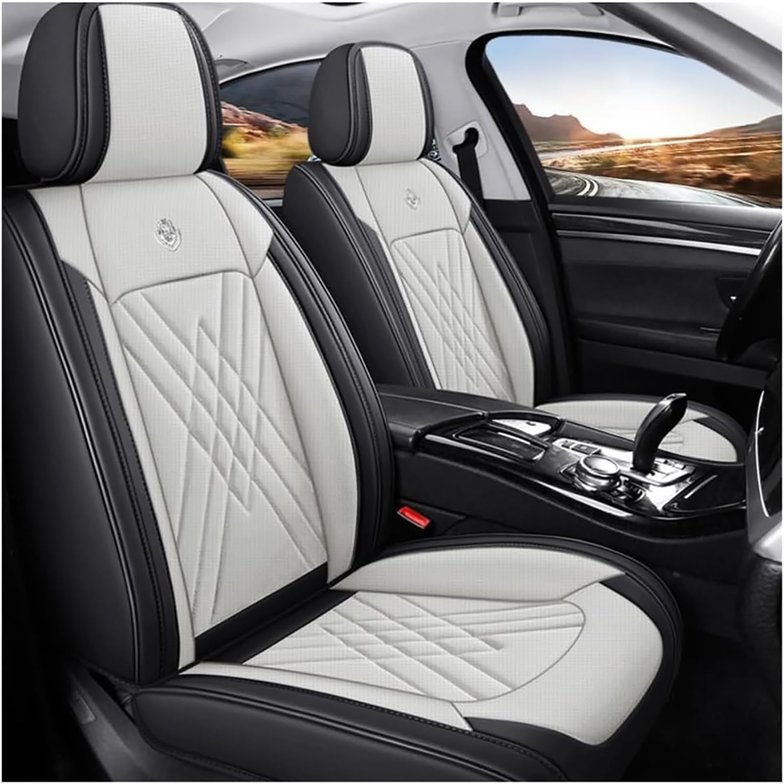 HFFTYU Car Seat Covers for BMW X1 X2 X3 X4 X5 X6 X7