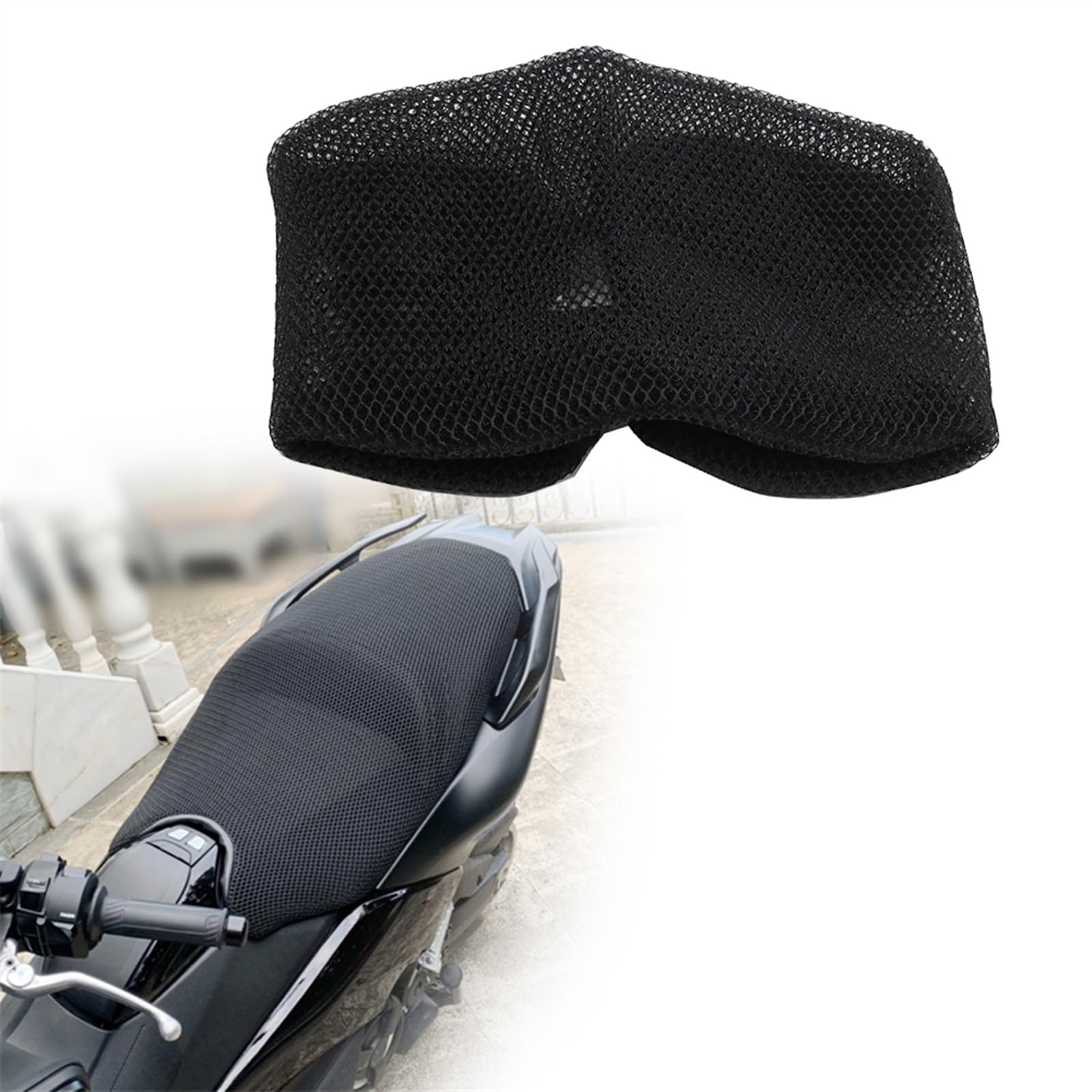 Housse de coussin de siège de moto Yamaha TMAX 530 étui isolation filet maille