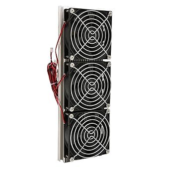 Semiconductor Cooling System, Low Noise Semiconductor Refrigeration Chiller DIY Kit, 3 Core Sealing Structure, High Efficiency for Breadboard