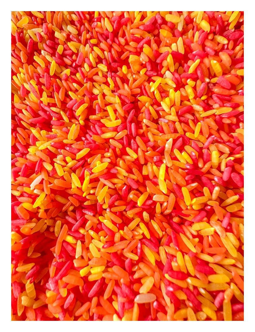 Sensory-N-Stuff Sensory Bin Filler for Sensory Table - Colored Rice for Sensory Play (Fall)