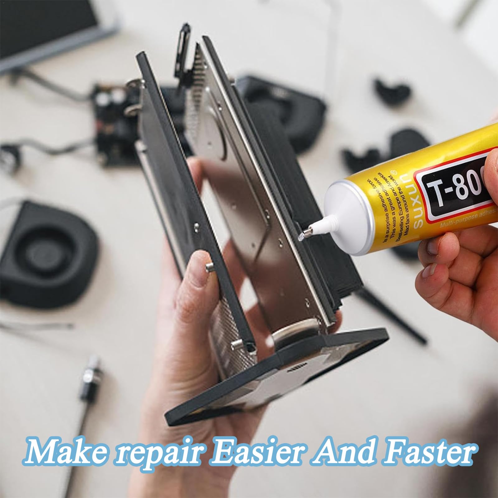 Colla Schermo Telefono T8000 | Adesivo Display Smartphone - Impermeabile E Ad Asciugatura Rapida - Foto 6