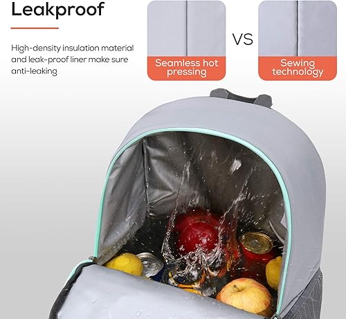 Miniatura 3 de TOURIT Insulated Backpack Cooler 28 Cans Leakproof Lightweight Cooler Backpack for Men Women to Work, Picnics, Hiking, Beach, Park or Day Trips