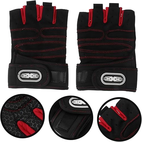 Miniatura 4 de INOOMP 1 Cycling Gloves Fingerless Gloves Motorcycle Gloves Up Gloves Fitness Gloves Exercise Gloves Fitnesss