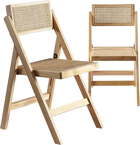 Miniatura 10 de ISL Furnishings - Silla plegable moderna de ratán Ibiza (1, negro)