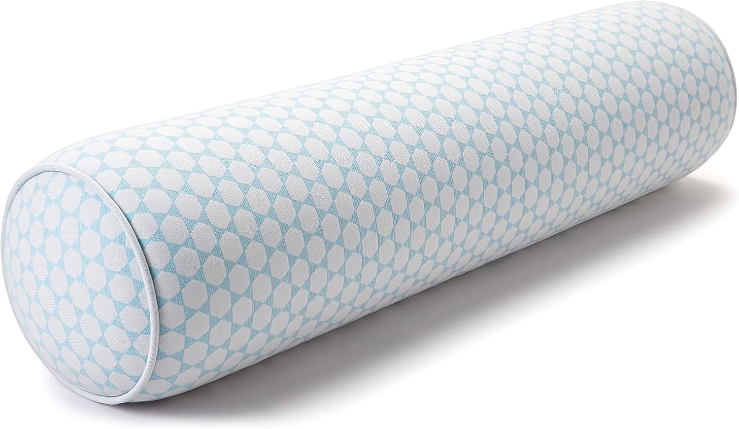 YZ HOME Long Body Pillow for Adults, Cooling Memory Foam Bolster Pillow for Bed, Side Sleeper Firm Round Cylinder, Removable Machine-Washable Cover 8x47 Inch