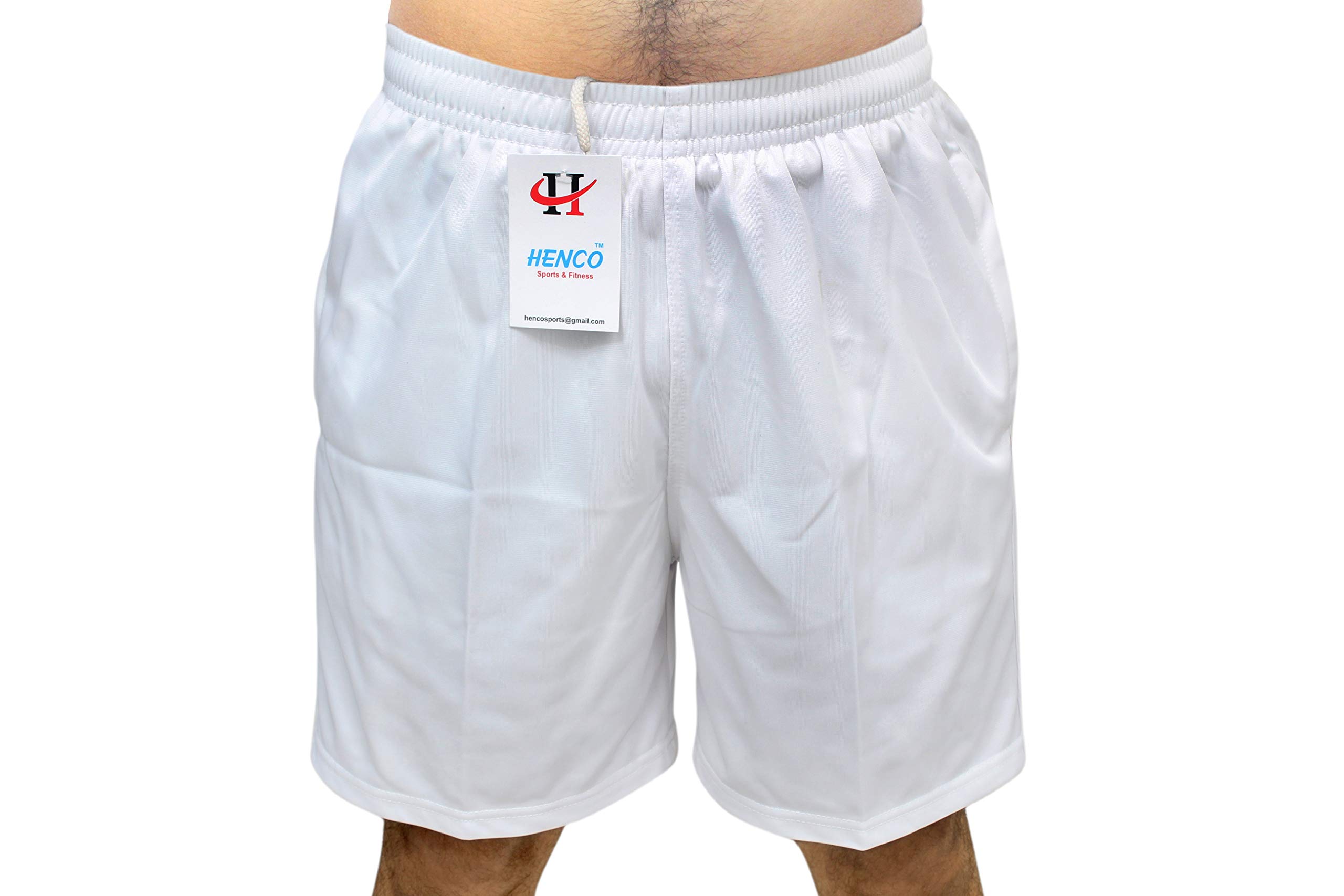 HENCO White Short/Half Pent/for Sports, Yoga, Officials, Volleyball, Tennis, Physical Training, Cycling, Badminton, Gym & Fitness Wear for Men/Women, Boy/Girl (Small - 36) (B07Y2CL39D) Amazon Price History, Amazon Price Tracker