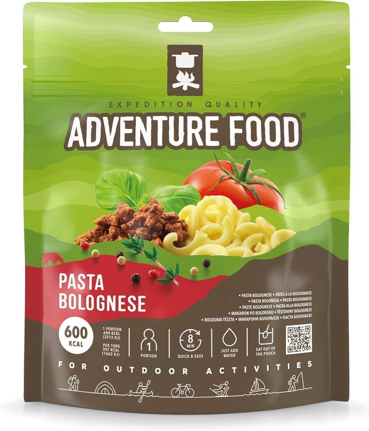 Freeze-dried meal - Bolognese Pasta - Expedition Quality