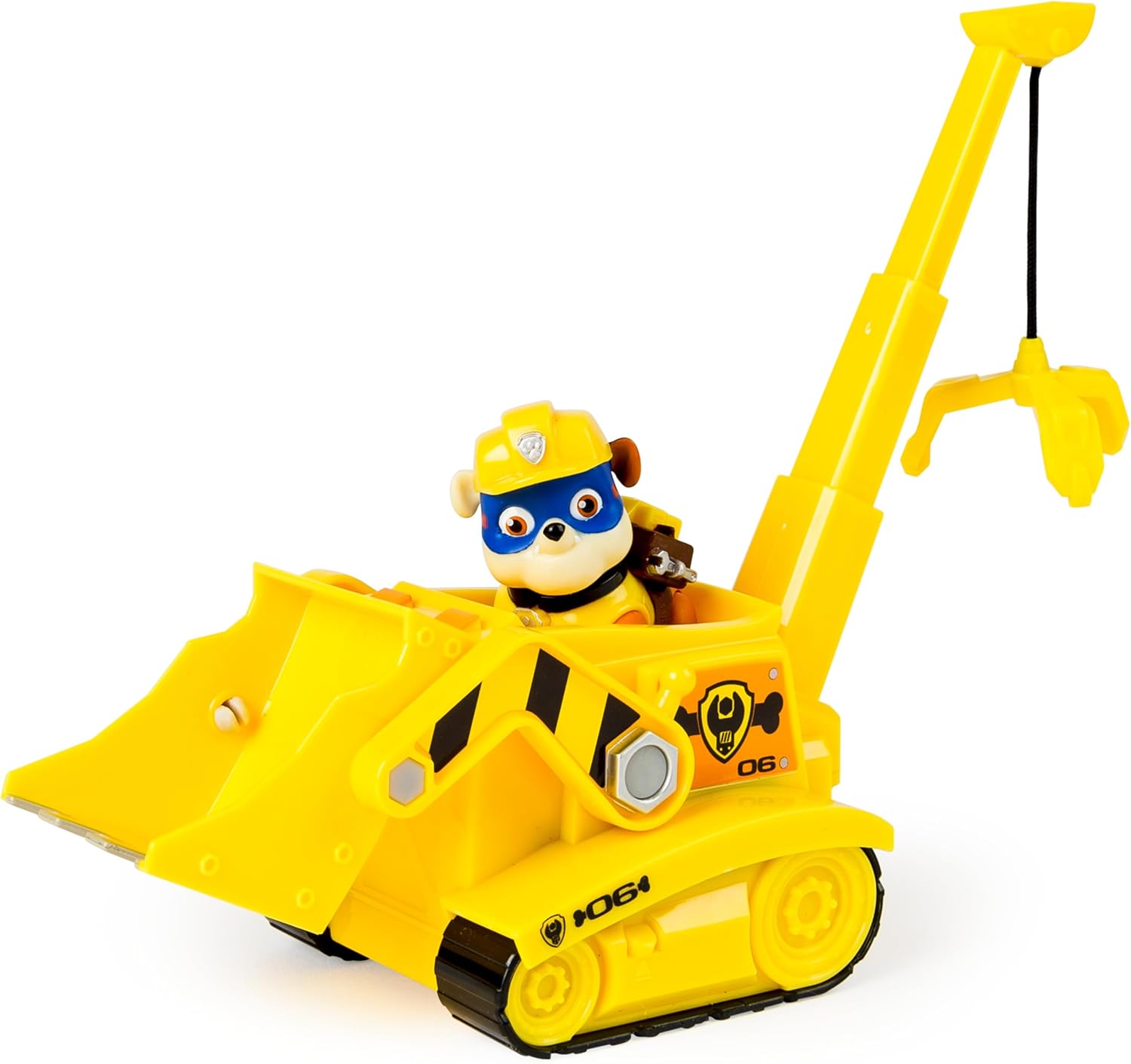 Paw Patrol Super Pup Rubble's Crane, Vehicle and Figure