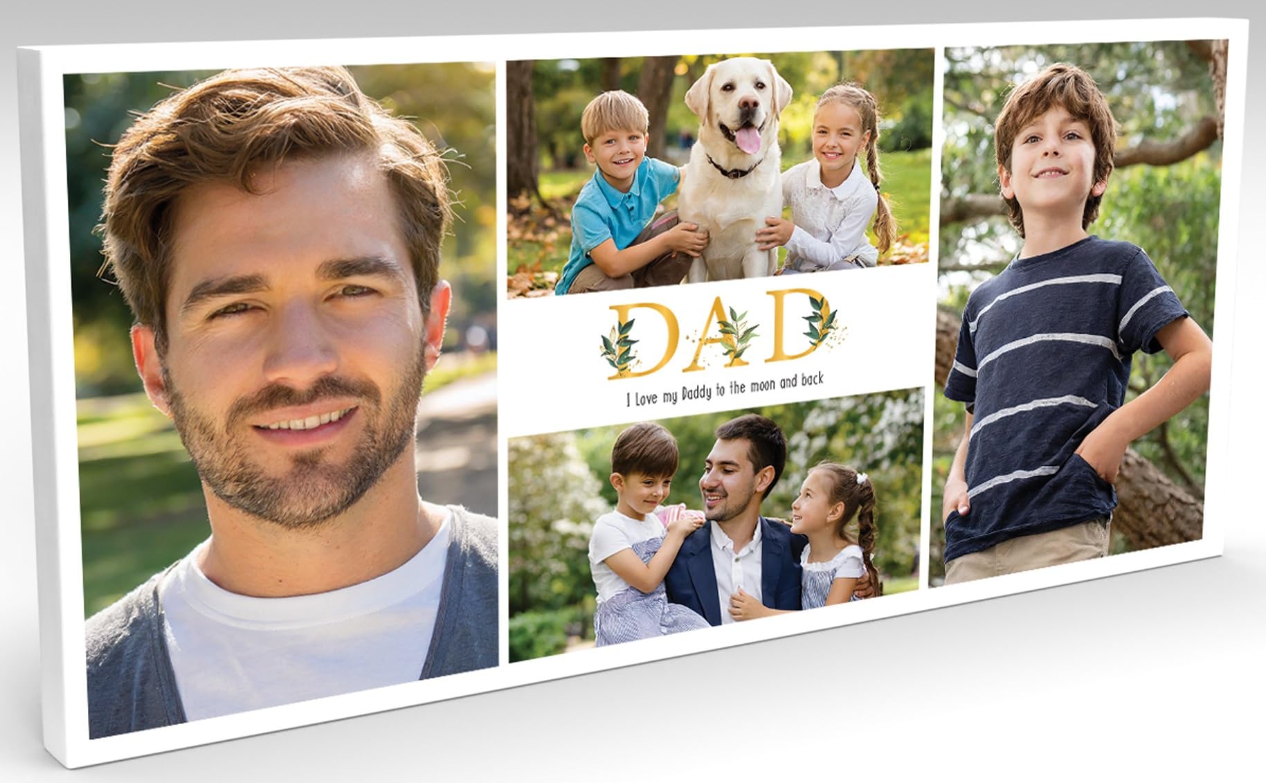 Personalised Fathers Canvas Birthday Presents For Dad Photo Canvas