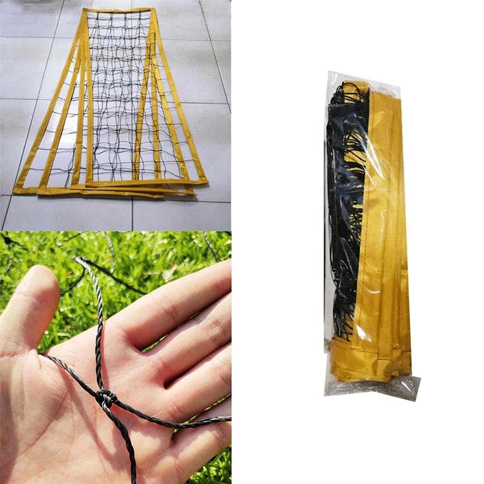 Set di rete da beach volley, regolabile in altezza, portatile, per tennis | junior, set per sport e pallavolo, giochi all'aperto, cortile, spiaggia, , in famiglia