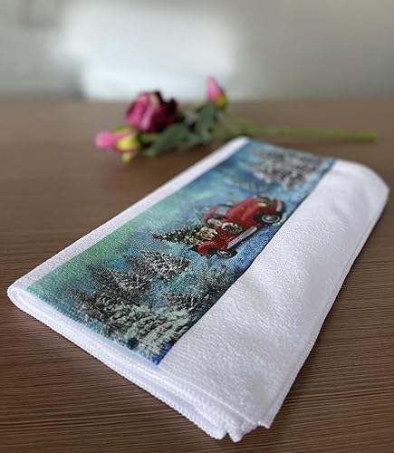 Miniatura 2 de 2 paños de cocina absorbentes reutilizables con diseño geométrico del suroeste azteca, para limpieza de secado rápido, paños de cocina de microfibra