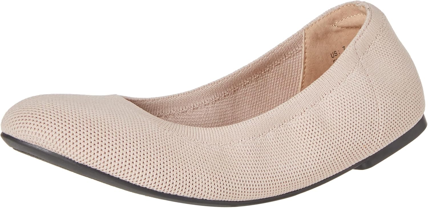 Amazon Essentials Women's Knit Ballet Flat