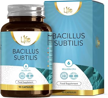 LN Bacillus Subtilis, 90 Capsules, 6 Billion CFU Spore Formula