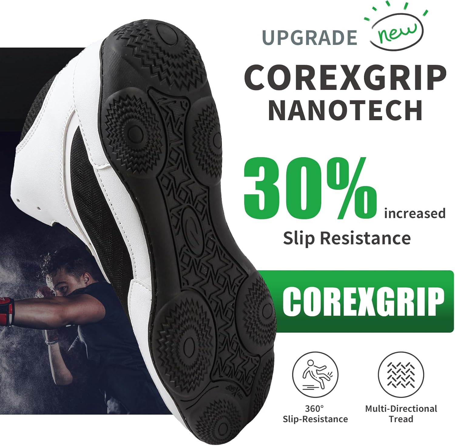 Wrestling Shoes Boxing Boots for Men Youth Women Lightweight Breathable Non-Slip Cross Training Squats Bodybuilding Gym - Image 4