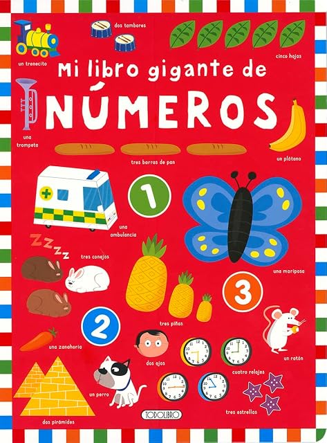 Portada de Mi Libro Gigante de Números