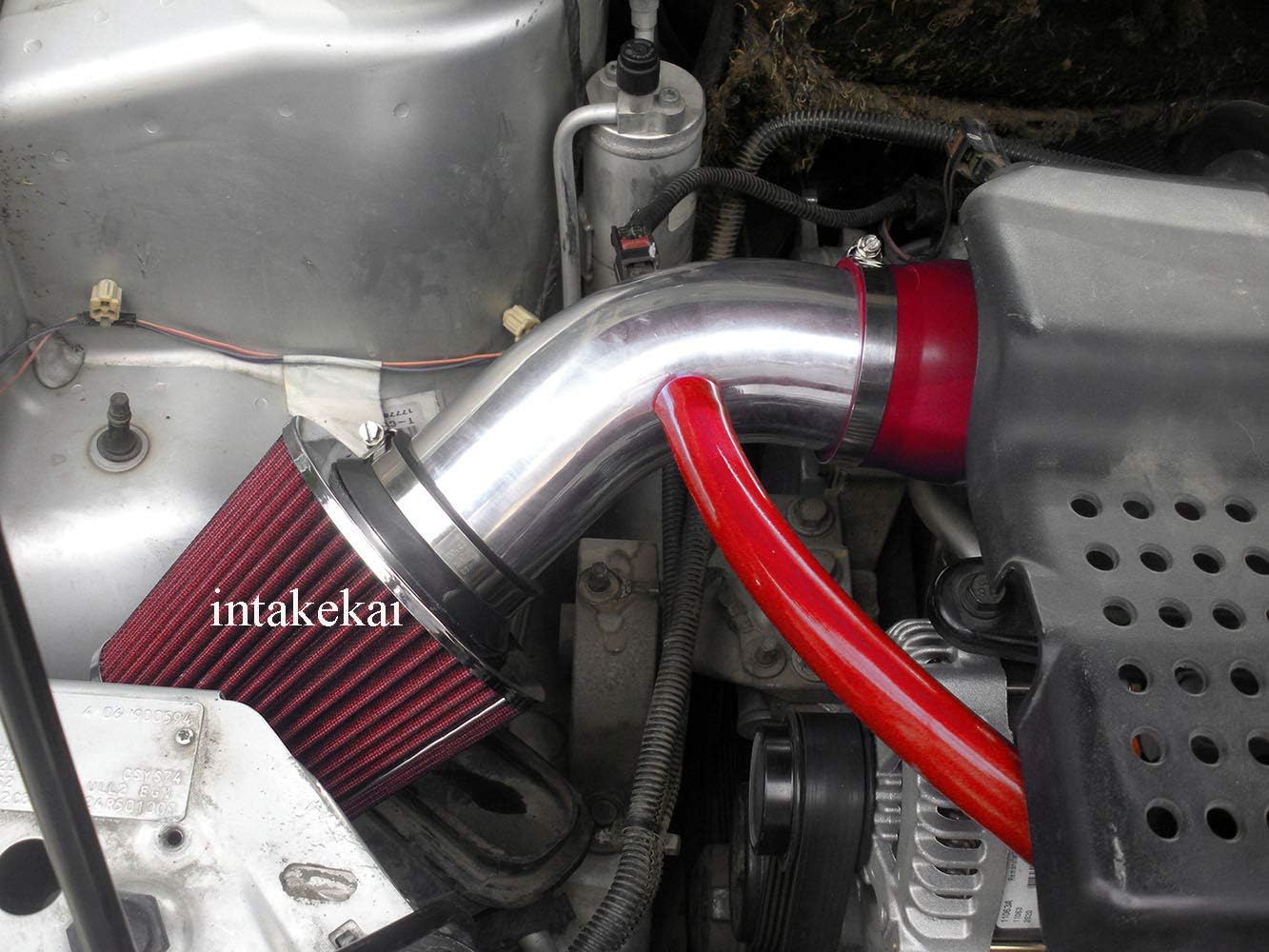 INTAKEKAI Performance Air Intake (Compatible with 2004-2008 CHRYSLER PACIFICA 3.5 3.5L 3.8 3.8L 4.0 4.0L V6 MODELS) (BLACK)