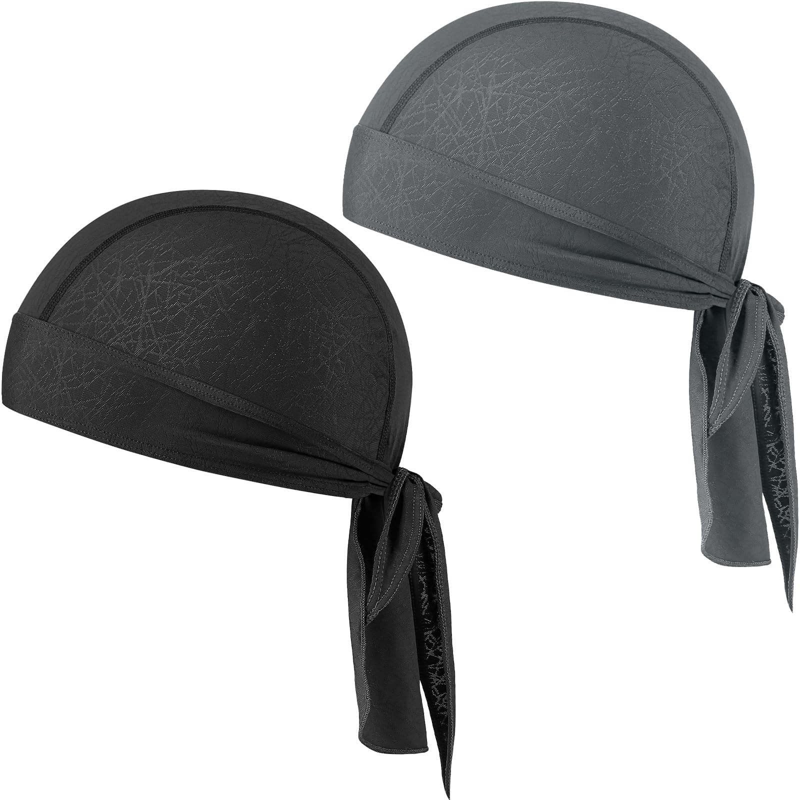 GXCROR Cooling Bandana Cap Sweat Wicking Helmet Liners Skull Caps Doo Rag for Motorcycle Bicycle Running Outdoor Work