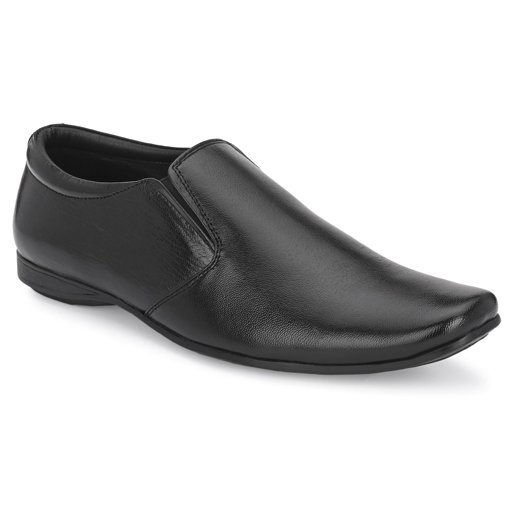 egoss Comforts Premium Genuine Leather Slip On Formal Shoes for Men (Black-9)-FO-2510 (B0CDV5D36L) Amazon Price History, Amazon Price Tracker