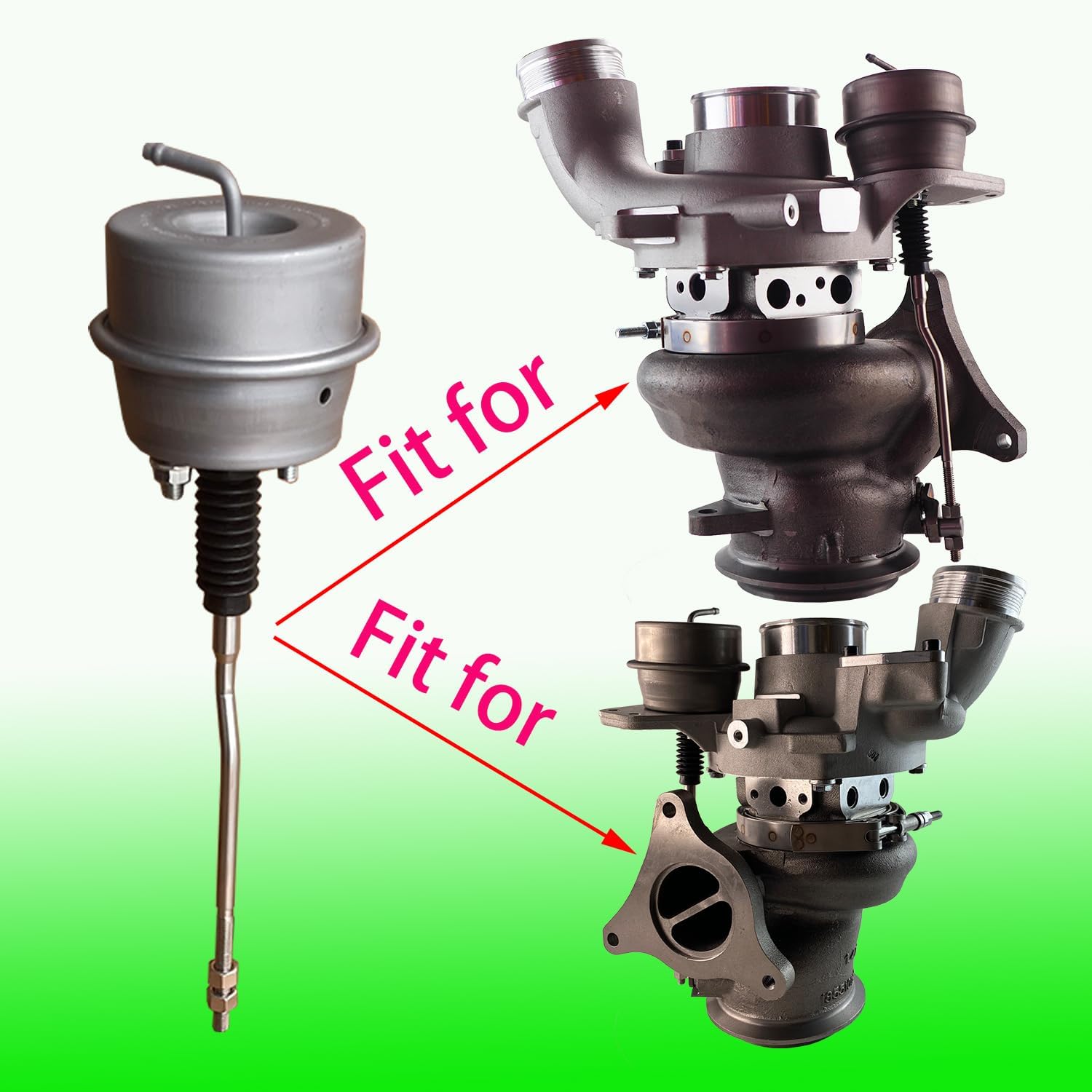 18559700002 1330900280 A45 Turbo Wastegate Actuator Compatible With Mercedes-Benz B03 A45 CLA45 GLA45 AMG M133 2.0L 2013-2019 TurboCharger