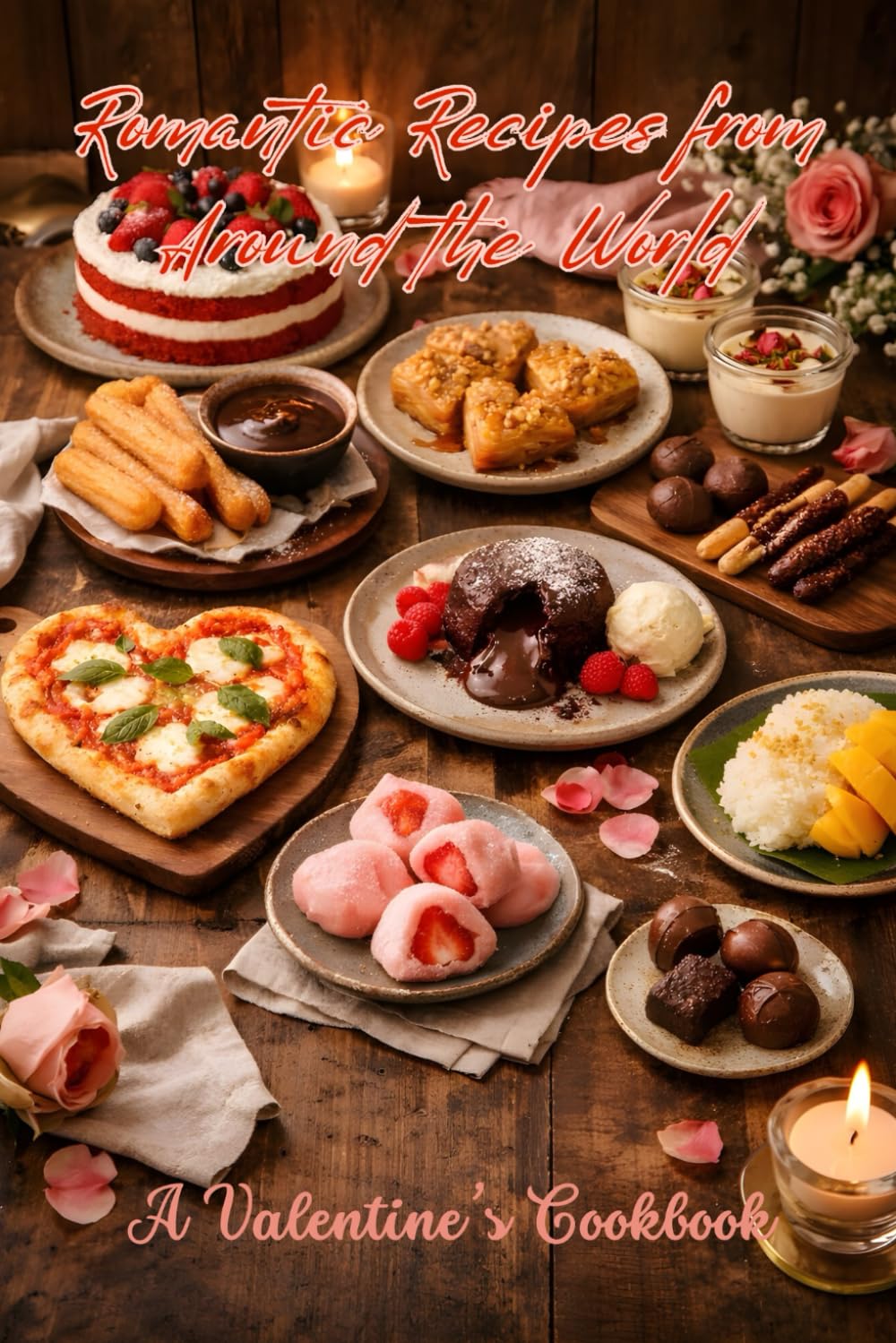Romantic Recipes from Around the World: A Valentine’s Cookbook (Valentine or Romantic Recipes)