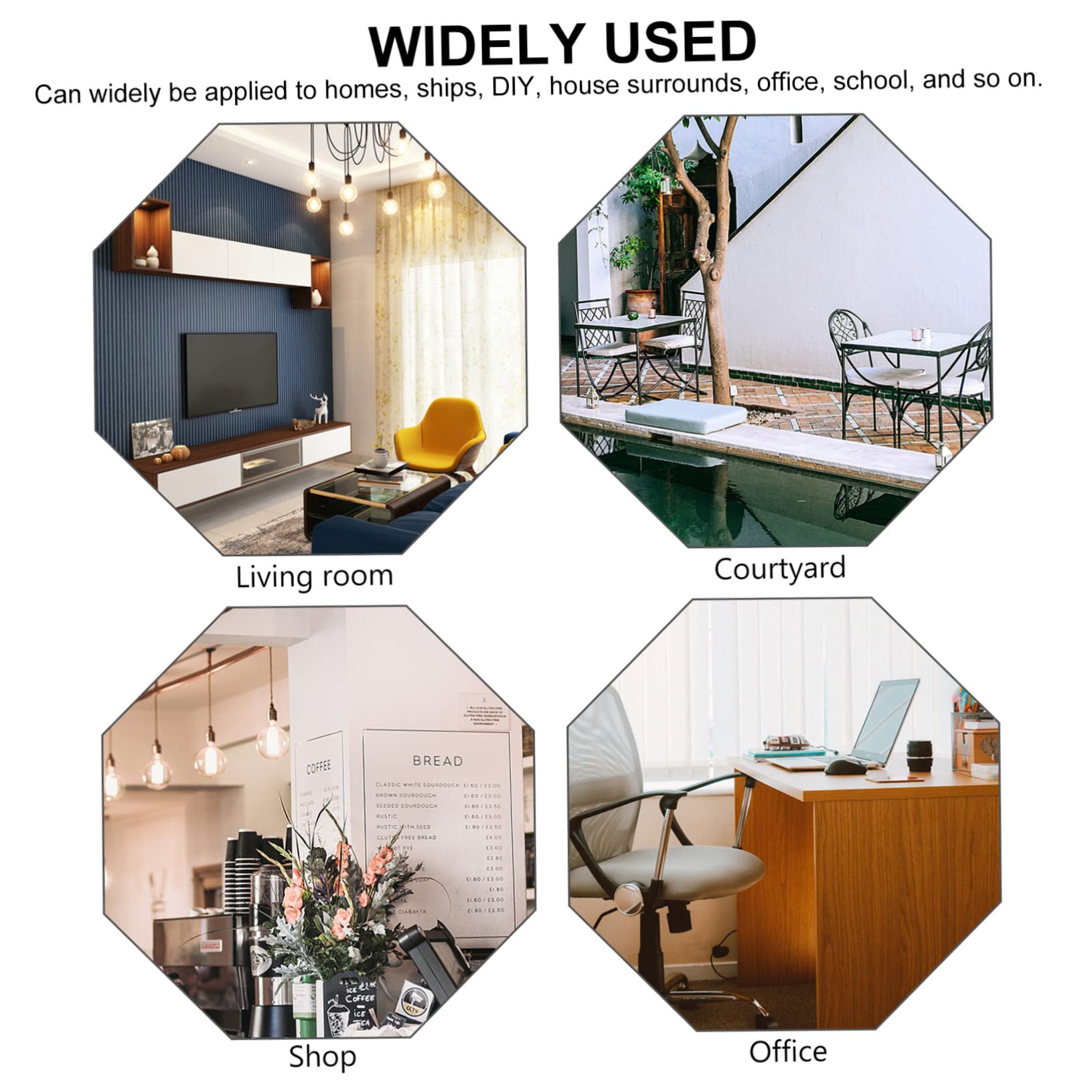 FUNOMOCYA Screw Hole Covers Screw Caps Rustproof Decorative Plastic Easy Install