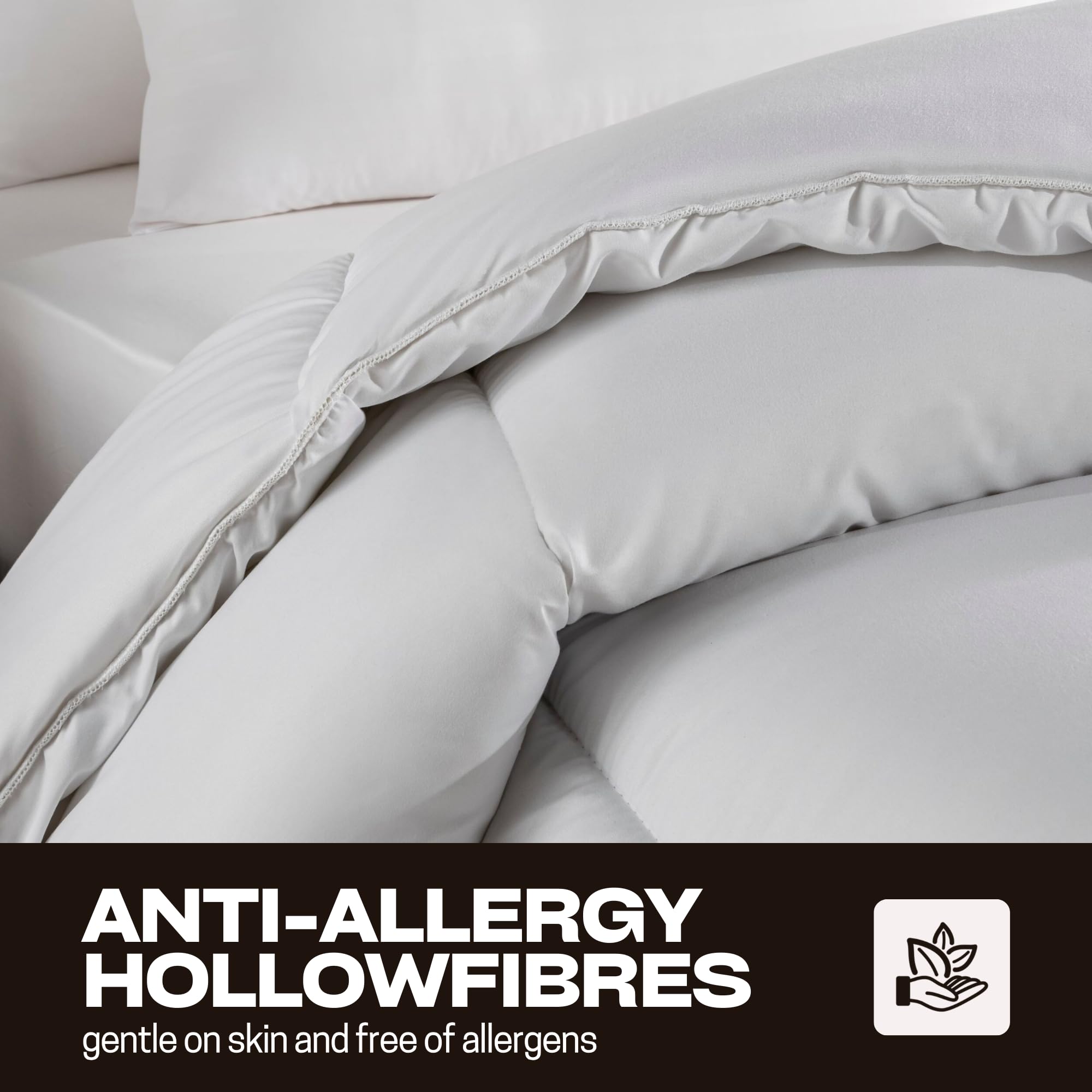 NightComfort - Piumone Leggero In Fibra Cava Estivo, 3 Tog - Foto 7