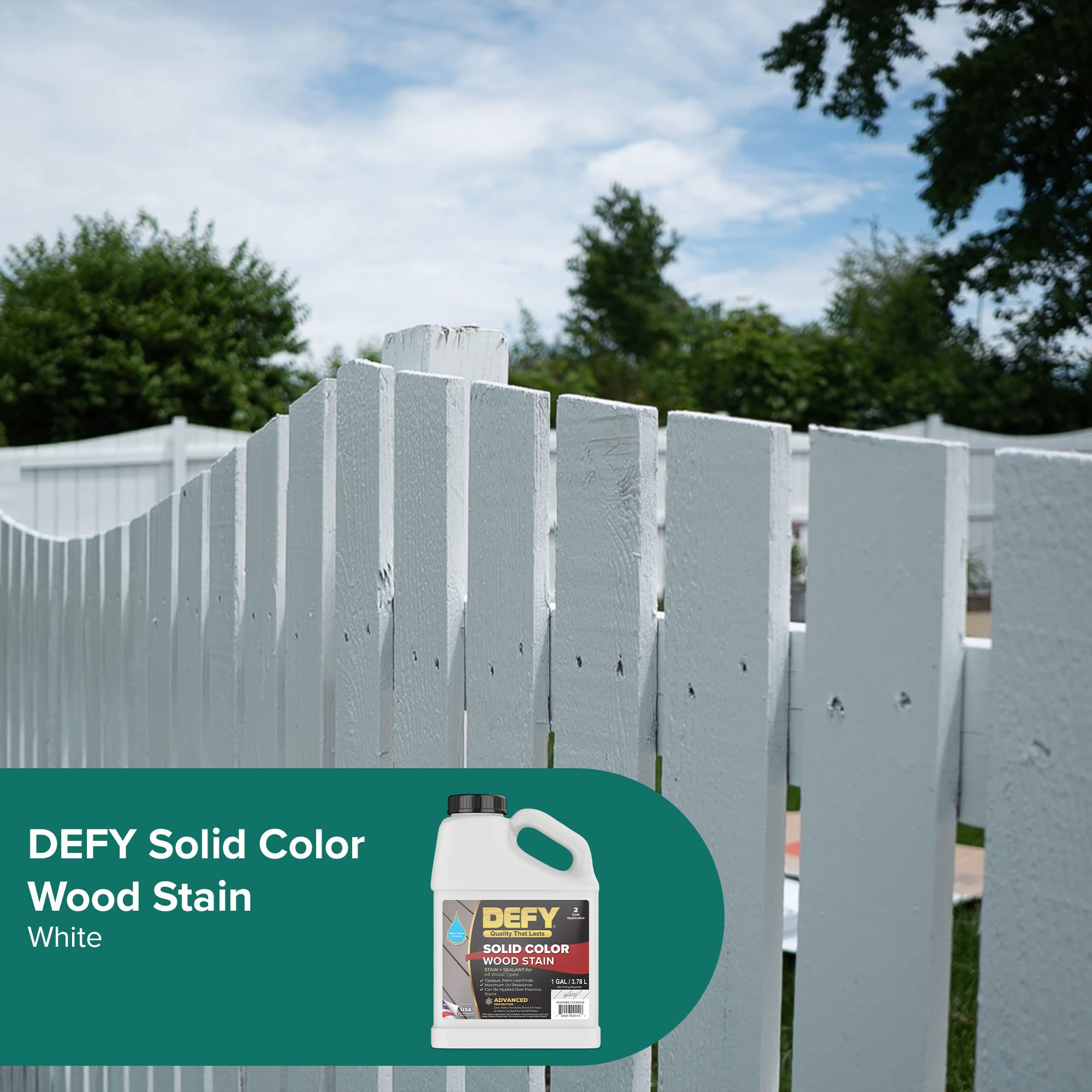White Wood Fence Sealer Vinyl Fencing | Wilmington, NC | J&J Fence