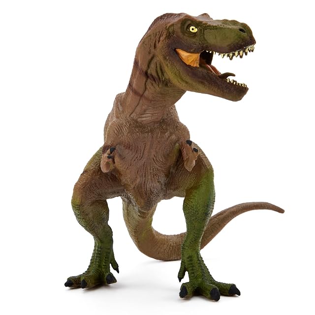 Zappi Co Kids T-Rex Verde/Negro Dinosaurio de Juguete (17cm de Altura) Colección de Dinosaurios realistas y…