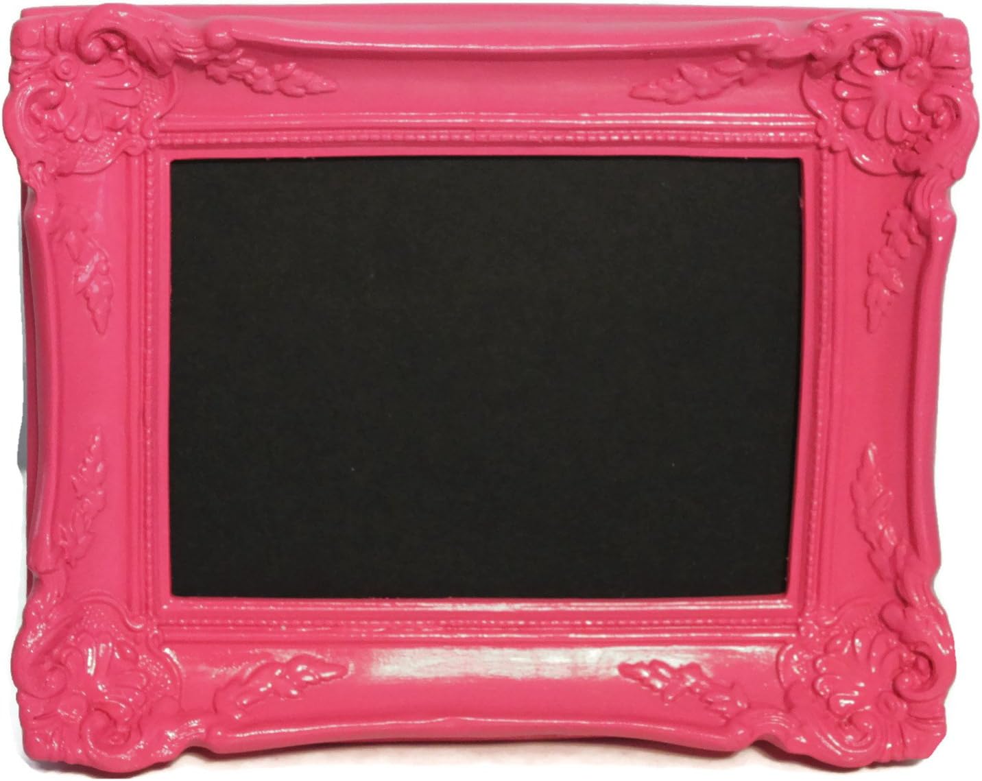 Decorative Framed 8x10 Chalkboard Bright Pink
