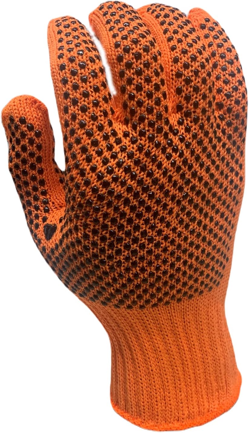 ATERET Cotton Gloves, String Knit Liner, Polyester Cotton Works Gloves for Men & Women, Ideal for Painter Warehouse & Garden