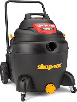 Shop-Vac 9593406 16 Gallon Two-Stage Industrial Wet/Dry Vac, 3.0 Peak HP, 1.5 Inch Diameter x 12 Ft Hose, Onboard Storage & Blower Feature