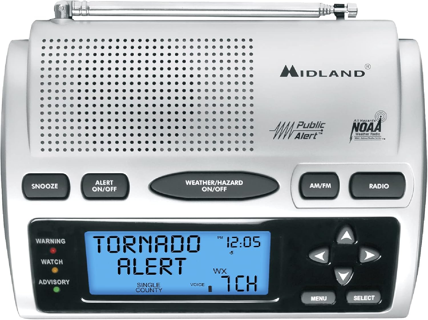 Midland WR300, Deluxe NOAA Emergency Weather Alert Radio