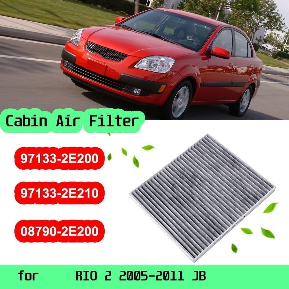 Car Cabin Air Conditioning Filter For Kia RIO 2 2005-2010 JB 971332E200